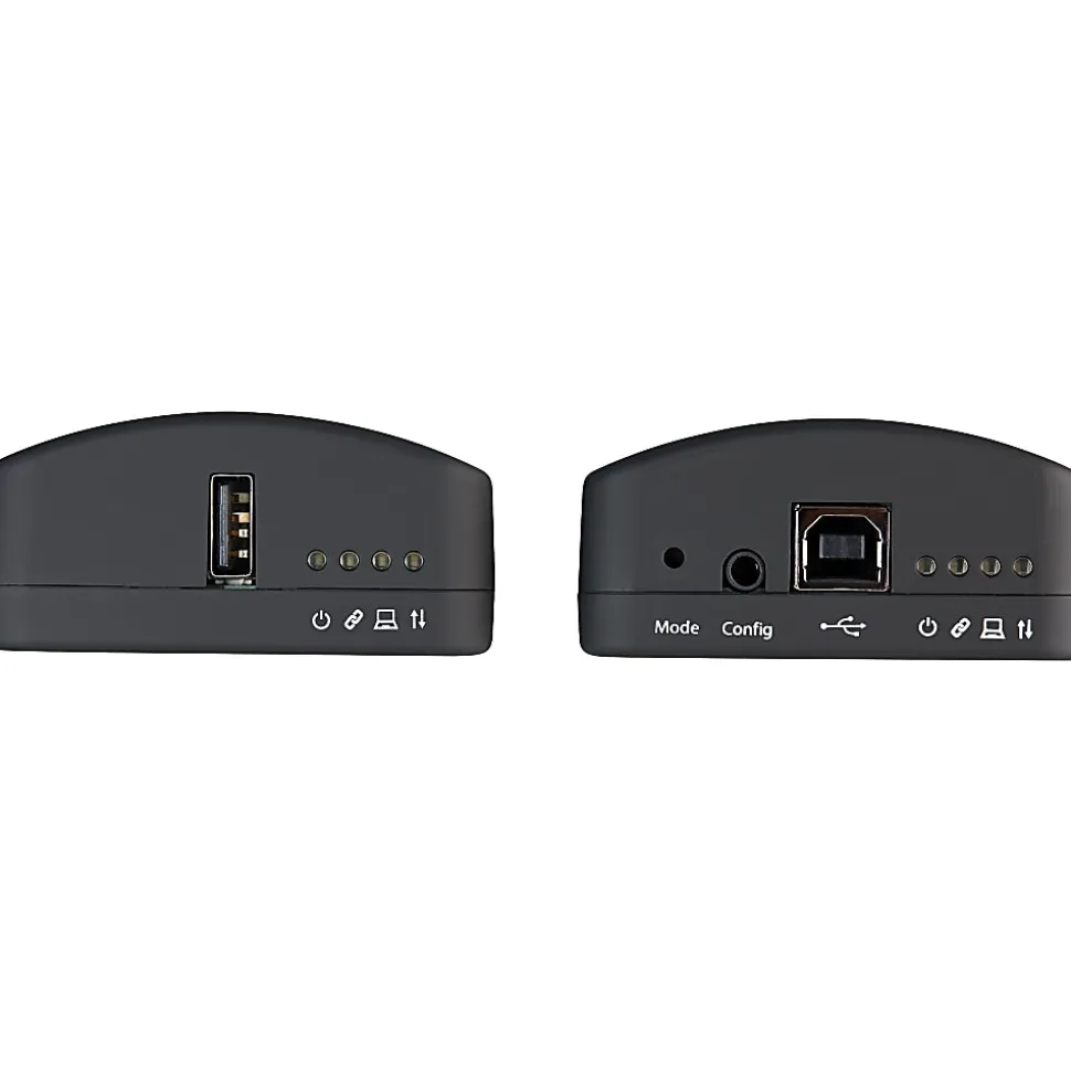 StarTech.com USB 2.0 Extender over Cat5e or Cat6 RJ45 Cable - 330ft/100m USB Extender Adapter Kit w/ ESD - USB2001EXT2PNA
