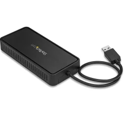 StarTech.com USB 3.0 Mini Dock - Dual Monitor USB Type-A Laptop Docking Station - DisplayPort 4K 60Hz & Gigabit Ethernet - 1' (30cm) cable