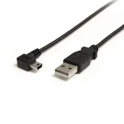 StarTech.com USB to Mini Right Angle USB Cable, 3 ft