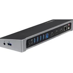 StarTech.com USB 3.0 Triple Monitor Docking Station - Compatible with Windows/macOS - Supports Three Displays - USB3DOCKH2DP