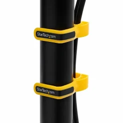 StarTech.com Vertical Dual Monitor Stand - Heavy Duty Steel - Monitors up to 27" - Vesa Monitor - Computer Monitor Stand