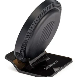 StarTech.com 15W Qi Wireless Charging Stand, Universal Qi Certified Wireless Charger Stand or Pad, Â - QWCHSTAND