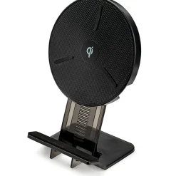 StarTech.com 15W Qi Wireless Charging Stand, Universal Qi Certified Wireless Charger Stand or Pad,  - QWCHSTAND
