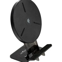 StarTech.com 15W Qi Wireless Charging Stand, Universal Qi Certified Wireless Charger Stand or Pad, - QWCHSTAND