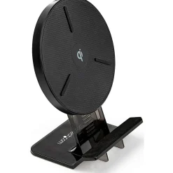 StarTech.com 15W Qi Wireless Charging Stand, Universal Qi Certified Wireless Charger Stand or Pad, - QWCHSTAND