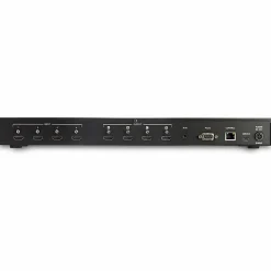 StarTech.com 4x4 HDMI Matrix Switch with Audio and Ethernet Control - 4K 60Hz - HDMI Switcher Box for Video Wall - Rack Mountable