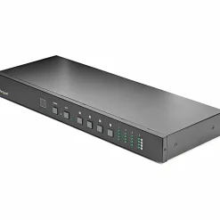 StarTech.com 4x4 HDMI Matrix Switch with Audio and Ethernet Control - 4K 60Hz - HDMI Switcher Box for Video Wall - Rack Mountable