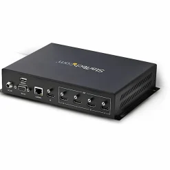 StarTech.com 2x2 Video Wall Controller - 4K60Hz - HDMI 2.0 - EDID emulation - 1 In 4 Out - RS-232 Serial Control - 4 Screen Video Wall