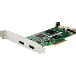 StarTech PCIe HDMI Capture Card, 4K 60Hz PCI Express HDMI 2.0 Capture Card w/ HDR10, PCIe x4 Video Recorder/Live Streaming  - PEXHDCAP4K