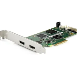 StarTech PCIe HDMI Capture Card, 4K 60Hz PCI Express HDMI 2.0 Capture Card w/ HDR10, PCIe x4 Video Recorder/Live Streaming  - PEXHDCAP4K
