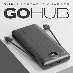 STATIK GoHub Power Bank, Black, PUP 0507 BLK