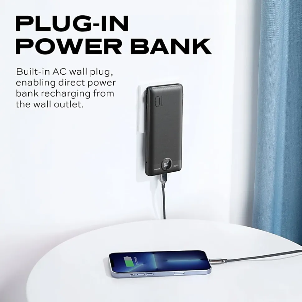 STATIK GoHub Power Bank, Black, PUP 0507 BLK