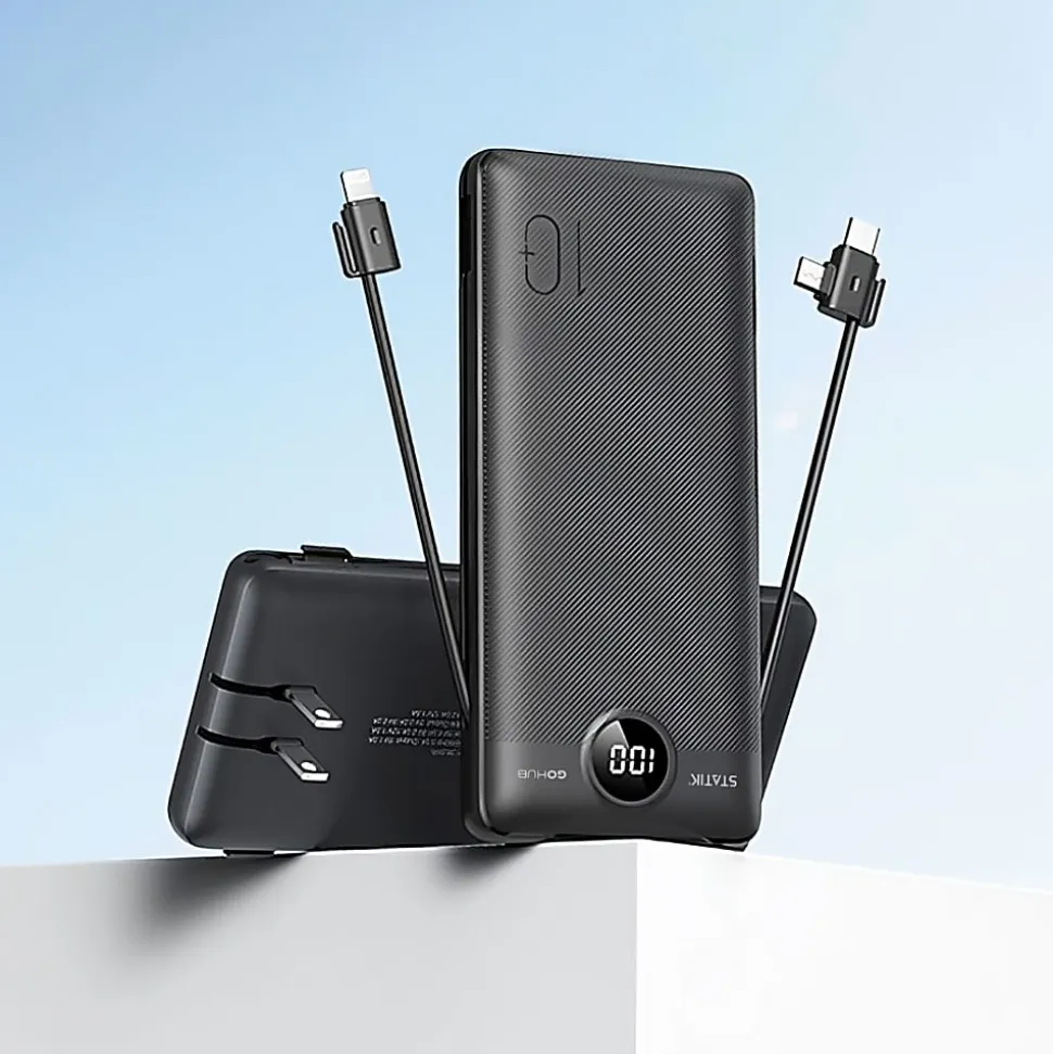 STATIK GoHub Power Bank, Black, PUP 0507 BLK