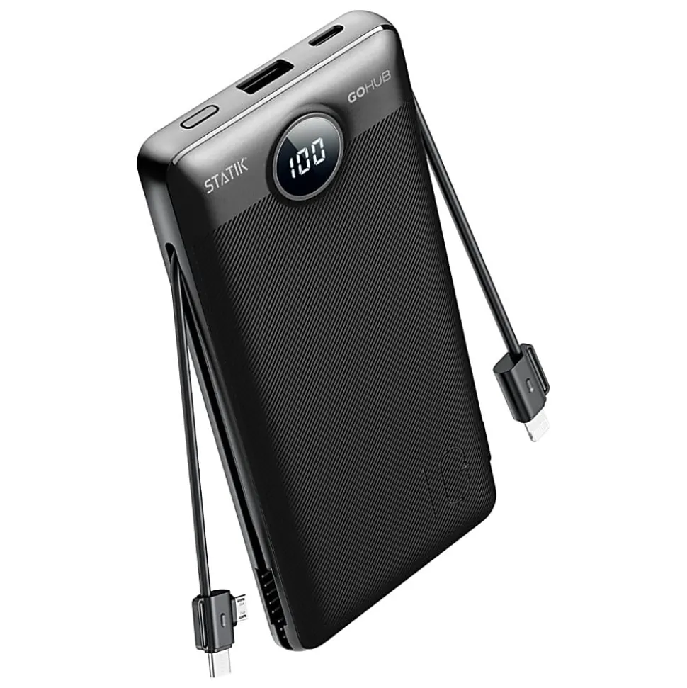 STATIK GoHub Power Bank, Black, PUP 0507 BLK