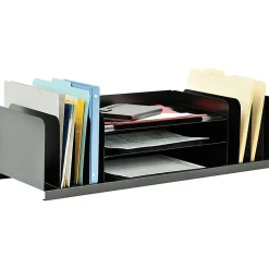 STEELMASTER® Jumbo Organizer For Large Forms, Black