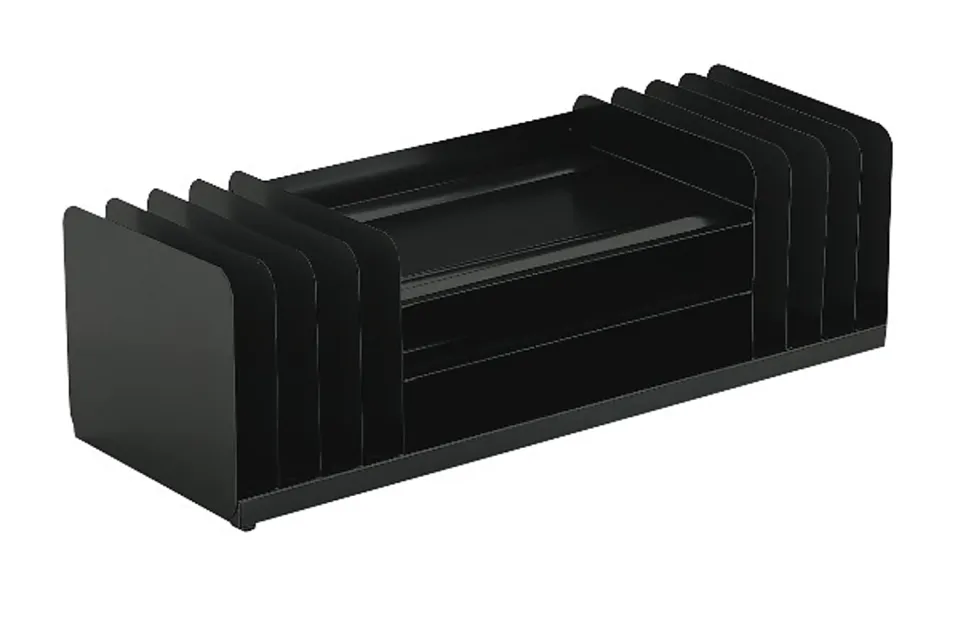 STEELMASTER® Jumbo Organizer For Large Forms, Black