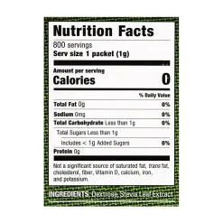 Stevia In The Raw™ Packets, Box Of 800
