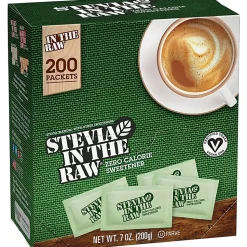 Stevia In The Raw Zero-calorie Sweetener - 0.035 oz (1 g) - Stevia Flavor - Artificial Sweetener - 200/Box - 2 / Carton
