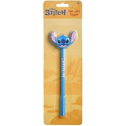Stitch 2D Licensed Topper Ballpoint Pen, Medium Point, 0.77 mm, Blue Ink, Quantity 1