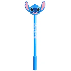Stitch 2D Licensed Topper Ballpoint Pen, Medium Point, 0.77 mm, Blue Ink, Quantity 1