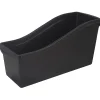 Storex Large Book Bins, 7”H x 5-5/16”W x 14-5/16”D, Black, Set Of 6 Bins