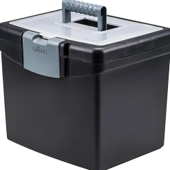 Storex Portable Storage Box - External Dimensions: 14.9