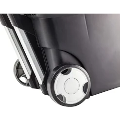 Storex® Premium File Cart With Telescopic Handle, 80% Recycled, 15