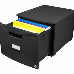 Storex Stackable File Drawer, 12-13/16