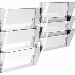 Storex Stacking Letter Size Wall Pocket, 7