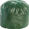 Stout® Controlled Life Cycle Plastic Bags, 1.10-mil, 33 Gallons, 33" x 40", Green, Box Of 40