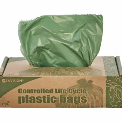 Stout® Controlled Life Cycle Plastic Bags, 1.10-mil, 33 Gallons, 33