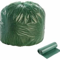 Stout® Controlled Life Cycle Plastic Bags, 1.10-mil, 33 Gallons, 33