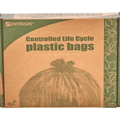 Stout® Controlled Life Cycle Plastic Bags, 1.10-mil, 33 Gallons, 33