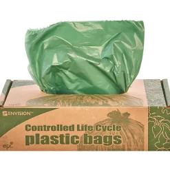 Stout® Controlled Life Cycle Plastic Bags, 1.10-mil, 33 Gallons, 33