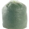 Stout® EcoSafe-6400 Compostable Compost  Bags, 0.85 mil, 64-Gallon, Green, Box Of 30