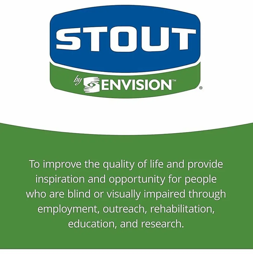 Stout® 33% Recycled Insect Repellent Trash Bags, 35 Gallons, 33" x 40", Black, Box Of 80