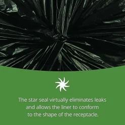Stout  Trash Bags, 1.3-mil, 33 Gallons, 33