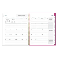 Student Planner BS Star Confetti Clear 8.5x11 AY26–27