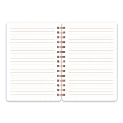 Studio Oh! Agatha Notebook, 8-1/4" x 6-1/4", 288 Pages, Current Mood (Hunter Green)