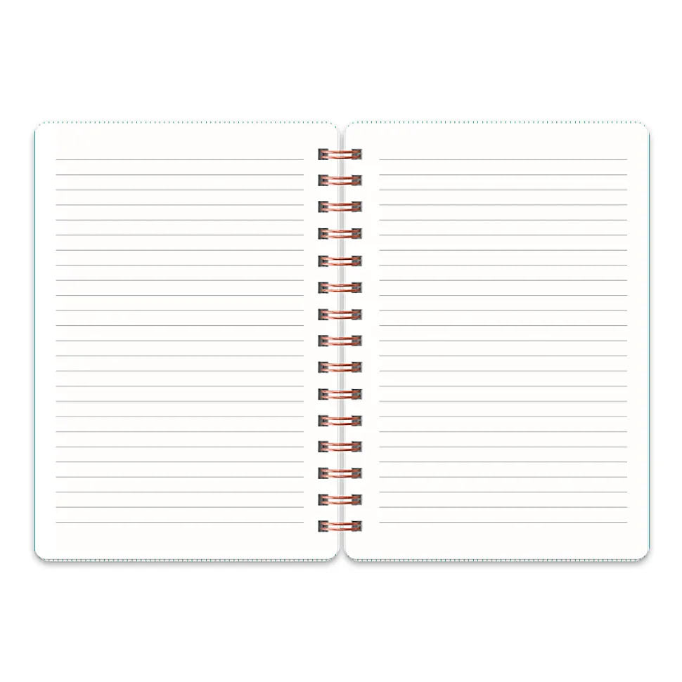 Studio Oh! Agatha Notebook, 8-1/4" x 6-1/4", 288 Pages, Current Mood (Hunter Green)