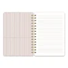 Studio Oh! Agatha Notebook, 8-1/4” x 6-1/4”, 1 Subject, College Rule, 208 Pages, Organized Chaos (Cinnamon Brown)