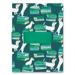 Studio Oh! Casey Notebook With Phone Loop, 9-5/8” x 7-1/8”, 1 Subject, College Rule, 192 Pages, Smart Pups