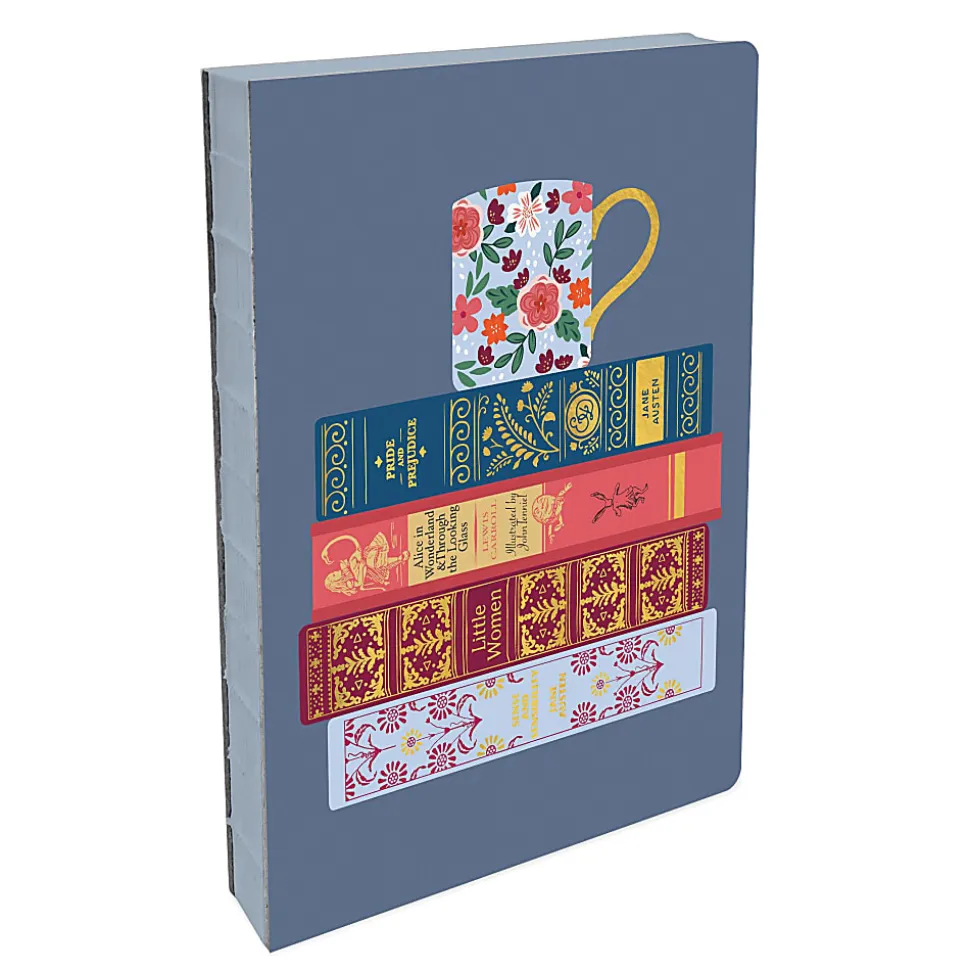 Studio Oh! Medium Coptic-Bound Journal, 8-11/16” x 6-1/2”, 1 Subject, College Rule, 192 Pages, Fully Booked