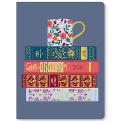 Studio Oh! Medium Coptic-Bound Journal, 8-11/16” x 6-1/2”, 1 Subject, College Rule, 192 Pages, Fully Booked