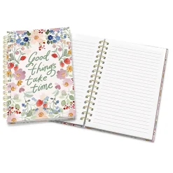 Studio Oh! Medium Spiral Notebook, 8-1/2" x 5-5/8", College Rule, 160 Pages, Good Things