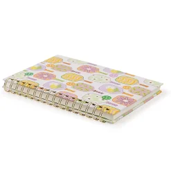 Studio Oh! Medium Spiral Notebook, 8-1/2" x 5-5/8",  College Rule,160 Pages, Pickleball Rally
