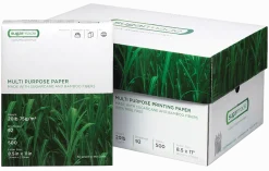 Sugarmade Multipurpose Paper, 92 Bright, 10 Reams, 5000 Sheets/Carton, 8 1/2