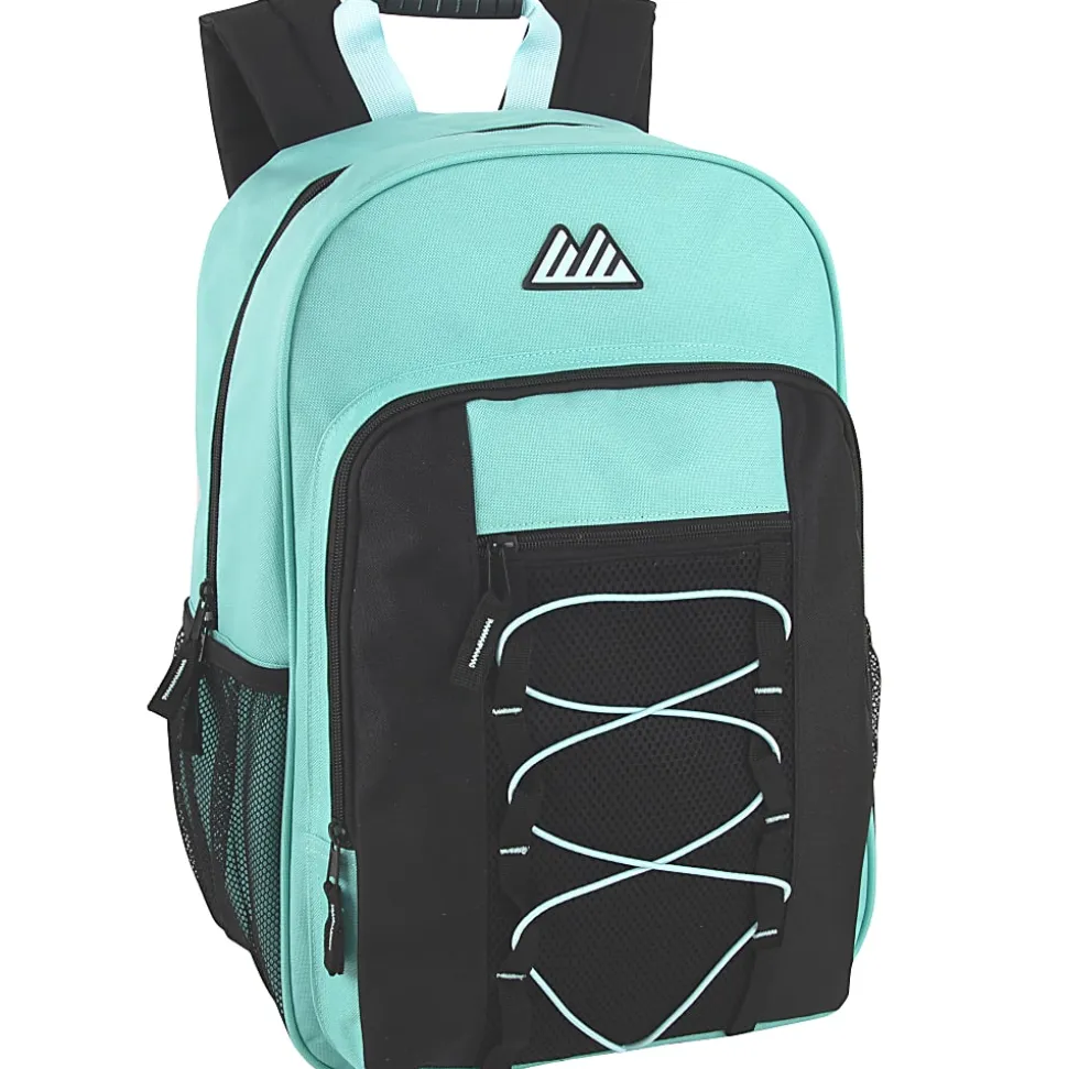 Summit Ridge Bungee Backpacks, Assorted Colors, Case Of 24 Backpacks, 4016Q24