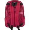 Summit Ridge Mesh Backpack, Red