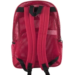 Summit Ridge Mesh Backpack, Red